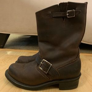 Frye Brown Leather Boots